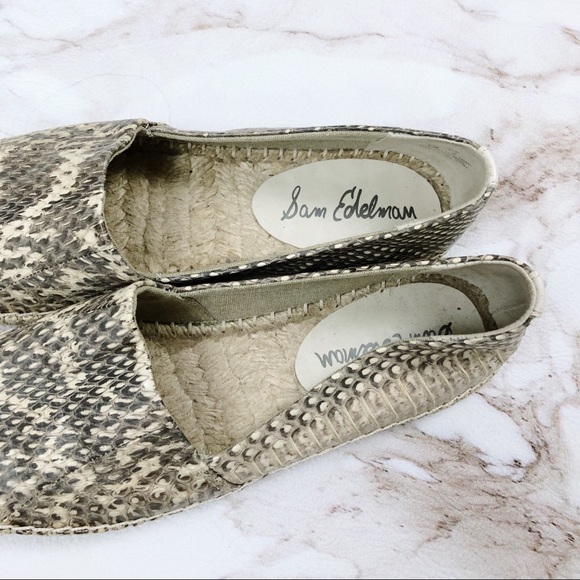Sam Edelman Snake Print Espadrille - Picture 2 of 4
